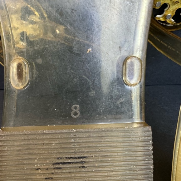 Tory Burch Mini Miller Jelly Sandals Citrus Yellow Women's Size 8 - Picture 5 of 11